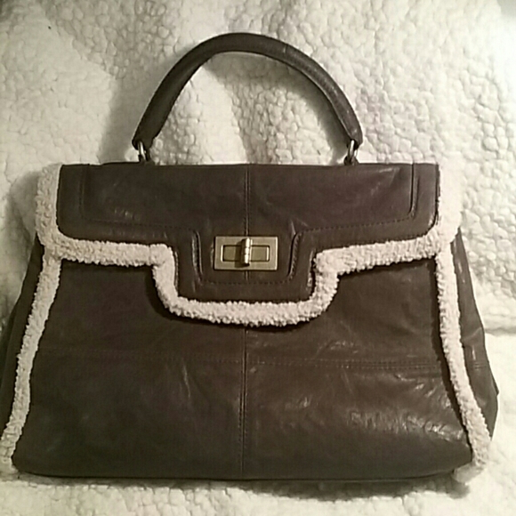 Apt 9 faux leather handbag - Picture 1 of 4